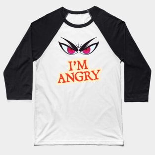 Angry man Baseball T-Shirt